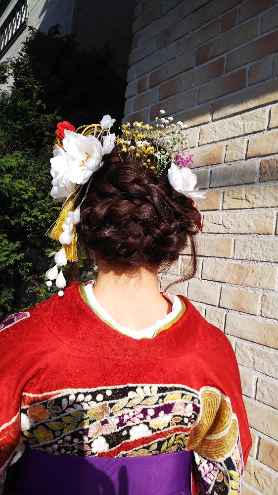 卒業式ヘアスタイル